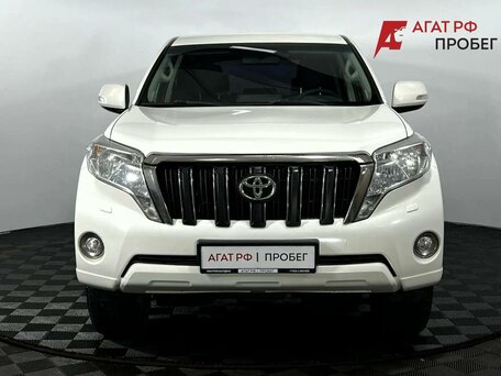 2016 Toyota Land Cruiser Prado 150 Series Рестайлинг 1, белый, 3350000 рублей, вид 3