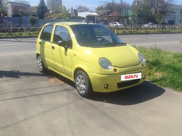 2008 Daewoo Matiz I Рестайлинг, жёлтый, 244000 рублей - вид 3
