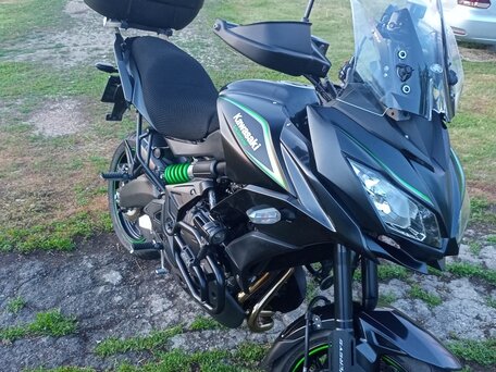 2017 Kawasaki Versys 650, чёрный, 450000 рублей, вид 5