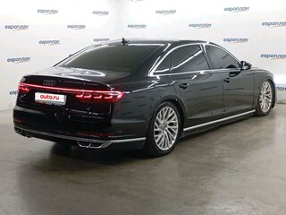 2018 Audi A8 Long 55 TFSI IV (D5), чёрный, 4054600 рублей, вид 3