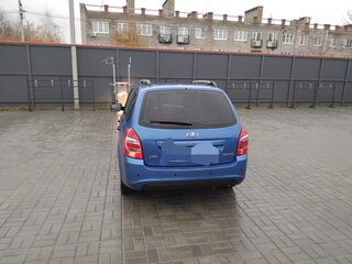 2015 Lada (ВАЗ) Kalina II, синий, 380000 рублей, вид 3
