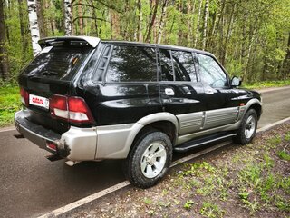 2003 SsangYong Musso I Рестайлинг, чёрный, 350000 рублей, вид 2