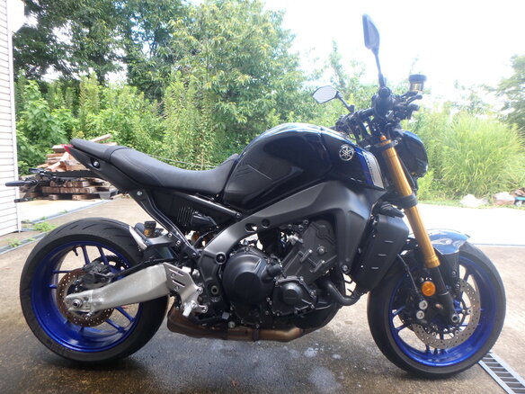 2021 Yamaha MT-09 (FZ-09), чёрный, 1150000 рублей - вид 2