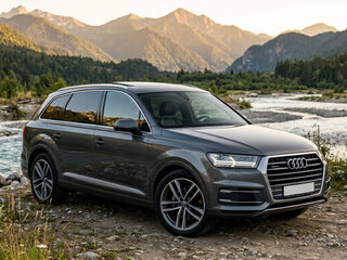 2016 Audi Q7 II (4M), серый, 4350000 рублей, вид 1