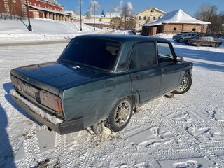 2010 Lada (ВАЗ) 2107, зелёный, 180000 рублей, вид 3