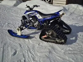 2015 Yamaha Raptor YFM700, синий, 150000 рублей, вид 2