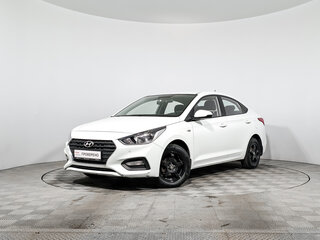2017 Hyundai Solaris II, белый, 1078000 рублей, вид 1