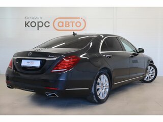 2015 Mercedes-Benz S-Класс 400 Long VI (W222, C217), чёрный, 2998300 рублей, вид 3