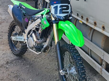 2014 Kawasaki KX 450, зелёный, 360000 рублей, вид 3