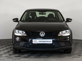 2017 Volkswagen Jetta VI Рестайлинг, чёрный, 649000 рублей, вид 2