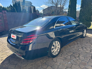 2019 Mercedes-Benz S-Класс 560 Long VI (W222, C217) Рестайлинг, чёрный, 10000000 рублей, вид 4