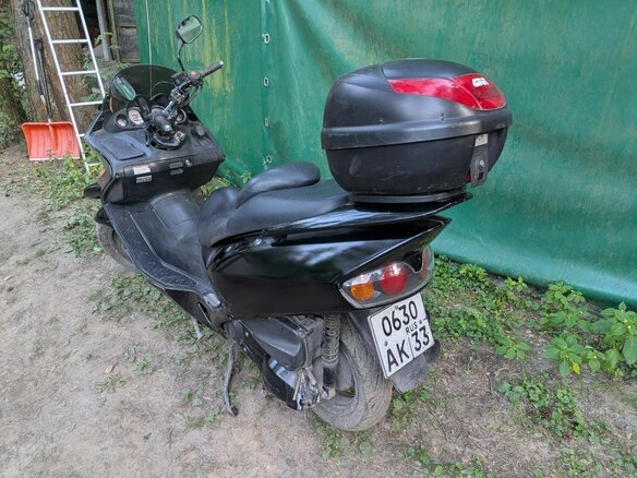 2002 Honda Forza, чёрный, 117000 рублей - вид 5