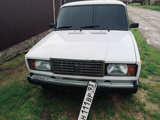2011 Lada (ВАЗ) 2107, белый, 230000 рублей, вид 3