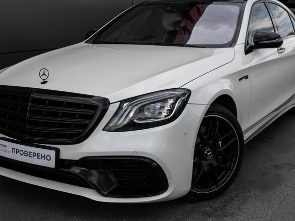 2019 Mercedes-Benz S-Класс 450 Long VI (W222, C217) Рестайлинг, белый, 6898000 рублей - вид 28