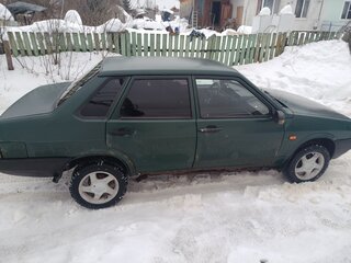 2002 Lada (ВАЗ) 21099, зелёный, 120000 рублей, вид 3