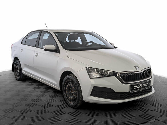 2021 Skoda Rapid II, белый - вид 2