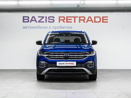 2020 Volkswagen T-Cross I, синий, 1739000 рублей, вид 2
