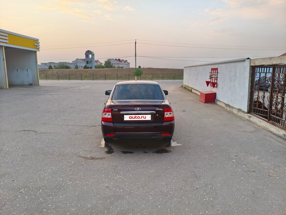 2014 Lada (ВАЗ) Priora I Рестайлинг, пурпурный, 465000 рублей - вид 1