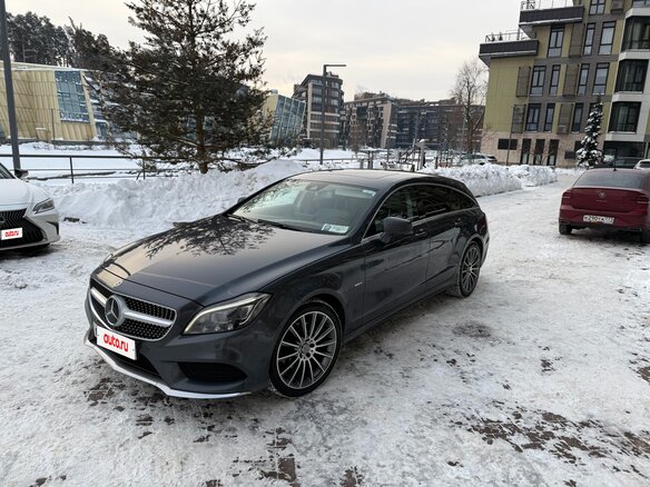 2014 Mercedes-Benz CLS 250 BlueTEC II (C218) Рестайлинг, серый - вид 1
