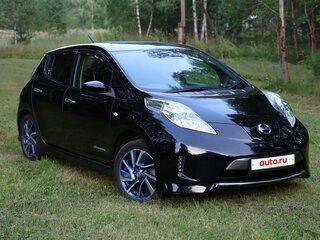 2016 Nissan Leaf 30kWh I (ZE0/AZE0), чёрный, 1260000 рублей, вид 1