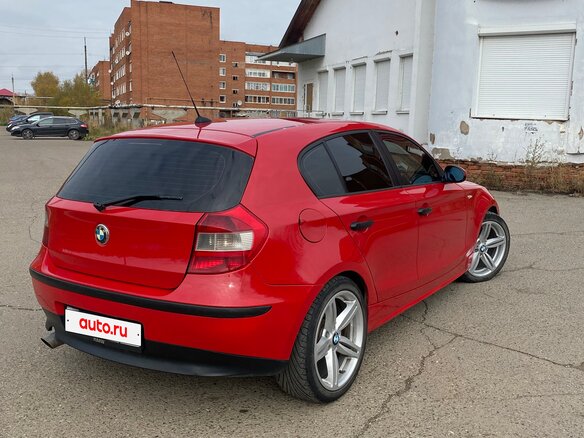 2006 BMW 1 серии 116i I (E81/E82/E87/E88), красный, 600000 рублей - вид 13