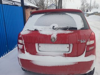 2009 Skoda Fabia II, красный, 415000 рублей, вид 4