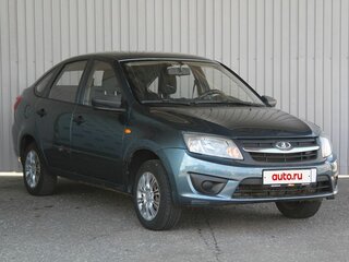2014 Lada (ВАЗ) Granta I, серый, 370000 рублей, вид 3