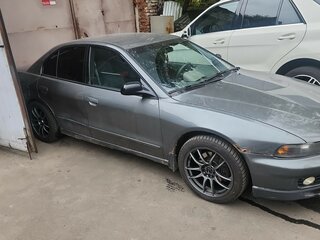 2003 Mitsubishi Galant VIII Рестайлинг, серый, 300000 рублей, вид 3