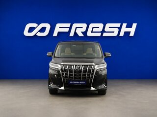 2018 Toyota Alphard III Рестайлинг, чёрный, 4390077 рублей, вид 3