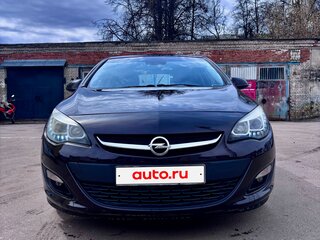 2014 Opel Astra J Рестайлинг, коричневый, 710000 рублей, вид 3