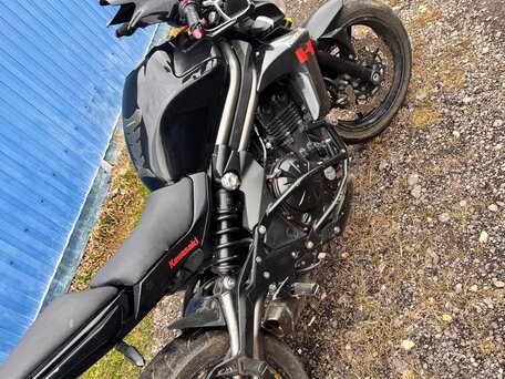 2012 Kawasaki ER-6N, чёрный, 430000 рублей, вид 2