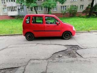 2006 Opel Agila A Рестайлинг, красный, 250000 рублей, вид 3