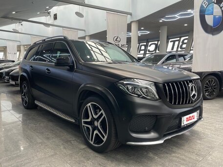 2016 Mercedes-Benz GLS 350 d I (X166), чёрный, 3600000 рублей, вид 3