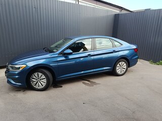 2019 Volkswagen Jetta 6-speed VII, синий, 1440000 рублей, вид 4