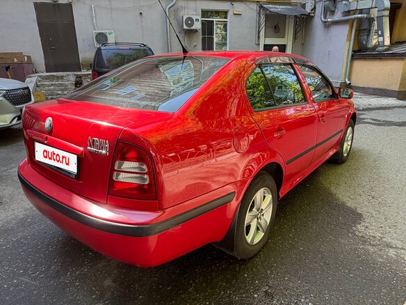 2006 Skoda Octavia I (A4) Рестайлинг, красный - вид 3
