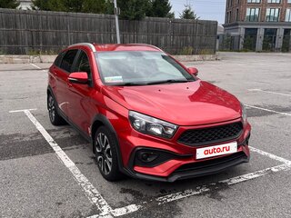 2018 Lada (ВАЗ) Vesta SW Cross I, красный, 950000 рублей, вид 3