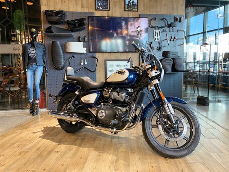 2026 Royal Enfield Super Meteor, синий, 792000 рублей, вид 2