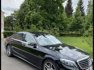 2014 Mercedes-Benz S-Класс 350 CDI BlueTEC Long 7G-TRONIC VI (W222, C217), чёрный, 4000000 рублей, вид 3