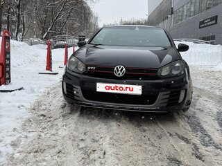 2009 Volkswagen Golf GTI VI, чёрный, 1200000 рублей, вид 2