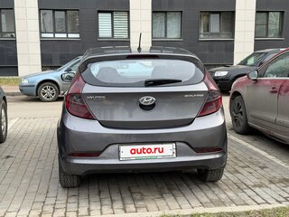 2014 Hyundai Solaris I Рестайлинг, серый, 830000 рублей, вид 5