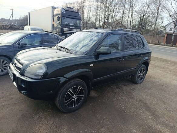 2008 Hyundai Tucson I, зелёный, 900000 рублей