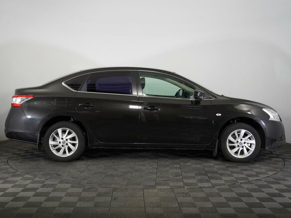 2014 Nissan Sentra VII (B17), чёрный - вид 3