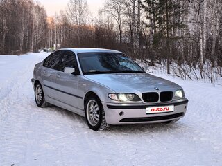 2002 BMW 3 серии 318i IV (E46) Рестайлинг, серебристый, 605000 рублей, вид 2