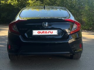 2016 Honda Civic X, чёрный, 1450000 рублей, вид 4