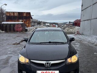 2009 Honda Civic Hybrid VIII, чёрный, 590000 рублей, вид 3