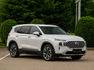 2020 Hyundai Santa Fe IV Рестайлинг, белый, 2695000 рублей, вид 3