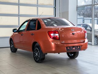 2013 Lada (ВАЗ) Granta I, оранжевый, 300000 рублей, вид 4