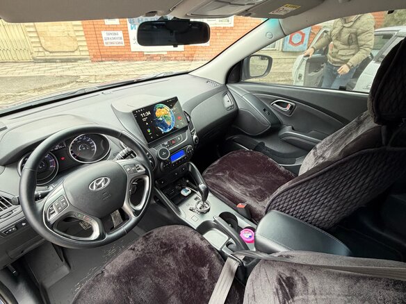2015 Hyundai ix35 I Рестайлинг, синий, 1690000 рублей - вид 10