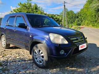 2006 Honda CR-V II Рестайлинг, синий, 1050000 рублей, вид 4