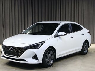 2020 Hyundai Solaris II Рестайлинг, белый, 1199000 рублей, вид 1